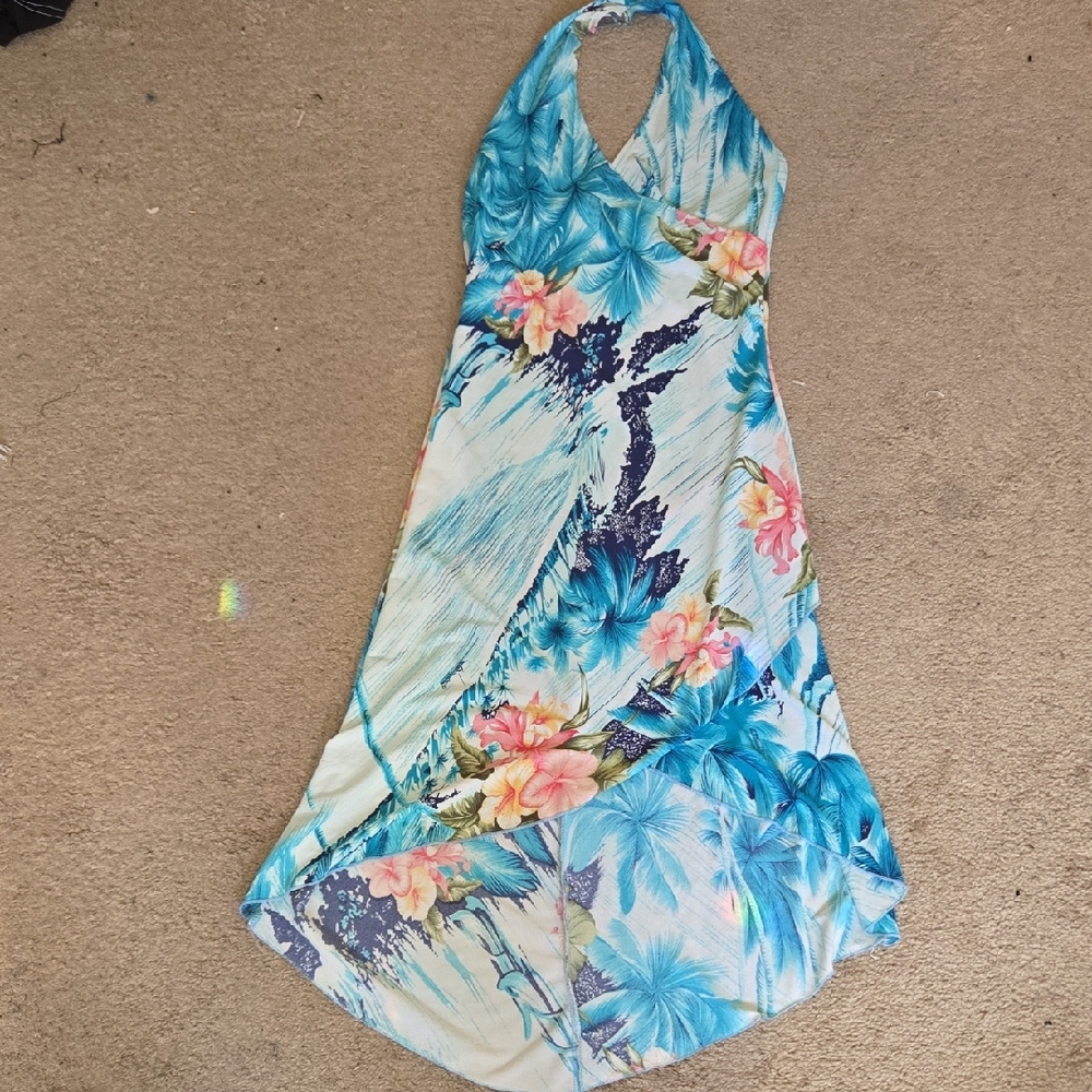 Floral Halter Kids One Piece